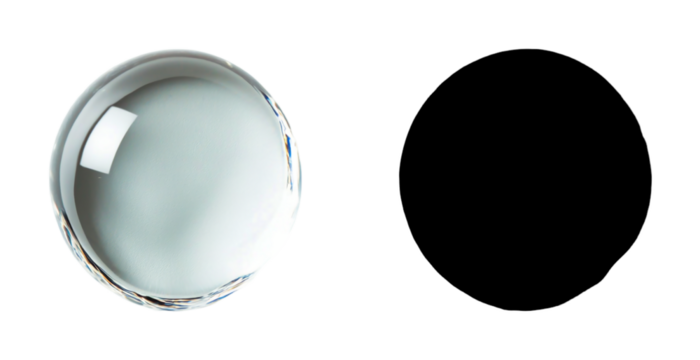 PNG a close up of a white vase on a black background with a transparent background