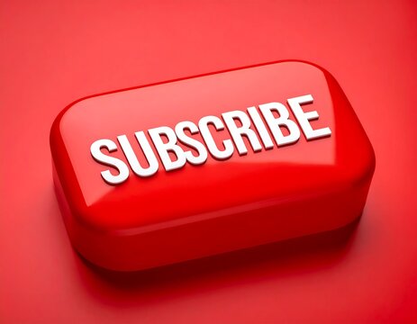 Red 3D button with "Subscribe" in white lettering