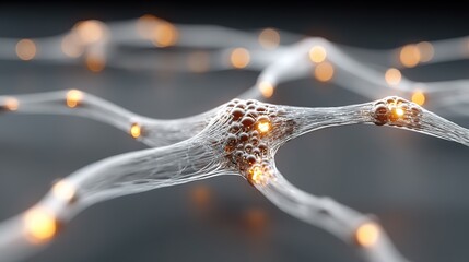 3D Rendering of Neurons with Glowing Synapses for Neuroscience Presentations