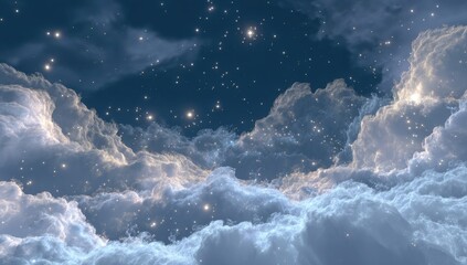 Starry night cloudscapes (1)