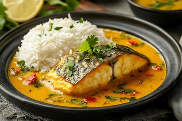 Bengali Fish Curry with Mustard Sauce