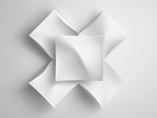 silver star isolated on white