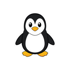 penguin cartoon vector, cute penguin, baby penguin