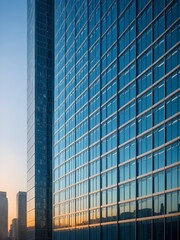 Fototapeta premium Reflective Cityscape