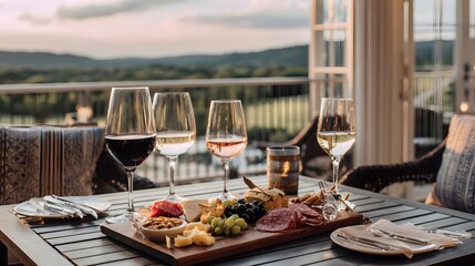 Fototapeta premium Wine Tasting Experience