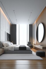 Modern bedroom interior design (2)