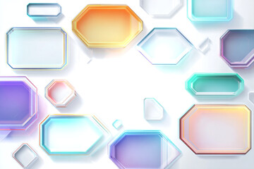Sleek futuristic callout template perfect for presentations, infographics, and digital projects