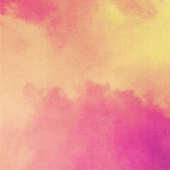 Vibrant Sunset Watercolor Background Warm Tones & Gradient Texture