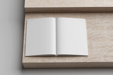 Blank  Magazine Mockup