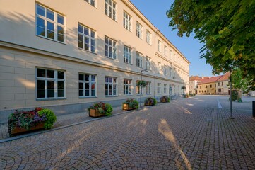 View of the Přemyslovci Square in Znojmo