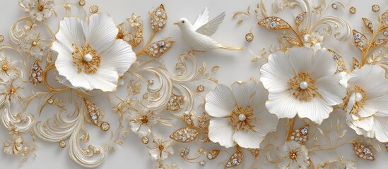 Floral Rhapsody Augmented Reality Wallpaper