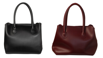 Naklejka premium View of a bag with different finishing materials.