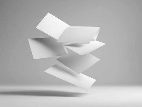 abstract origami paper background