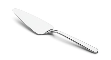 Fototapeta premium Polished Stainless Steel Cake Server.