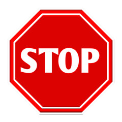 a red octagonal stop sign transparent background, stop road sign