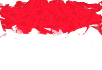 Indonesian flag vector illustration
