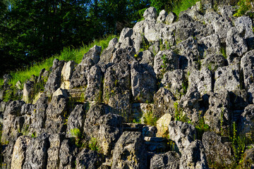 old stone wall