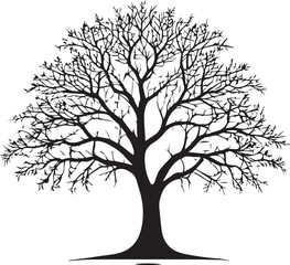 tree silhouette Vector | Minimalist & Trendy tree Silhouette Design | Unique & Stylish tree Artwork for Vector design