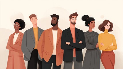 Inclusive Team Culture. Show diverse teams (age, ethnicity, gender) in real, everyday business scenarios.