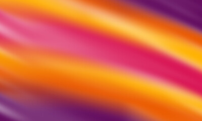 Abstract Fluid Gradient Background in Pink, Orange, Yellow, and Purple Soft Colorful Design