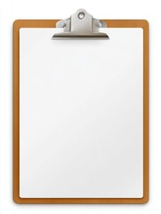 Blank clipboard banner