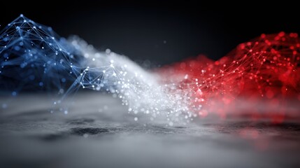 Craft an intelligent abstract data visualization design