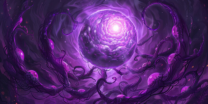 "Violet Vortex of Light"

