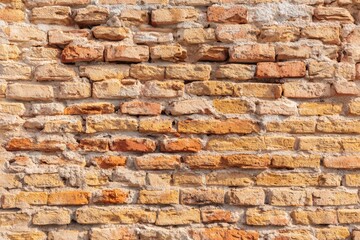 Fototapeta premium Brick wall banner