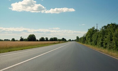 Fototapeta premium アスファルトの道