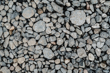Abstract nature pebbles on the beach.