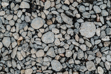 Abstract nature pebbles on the beach.