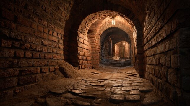 Mysterious underground passageway