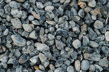 Stones on pathway texture for background
