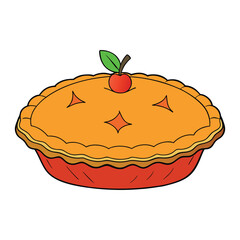 Warm apple pie with a golden, flaky crust filled with sweet, cinnamon-spiced apples. A classic comfort dessert perfect for cozy moments and celebrations alike.
