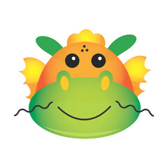 Dragon Face Free Icon