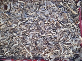 Close-Up of Dry Tea Leaves