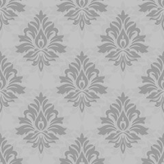 Elegant Damask Seamless Pattern. Vector design for Wallpaper, Fabric, Branding, Packaging, Invitations, Wedding, Home Decor Design