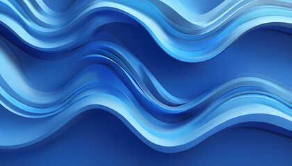 abstract blue wave background