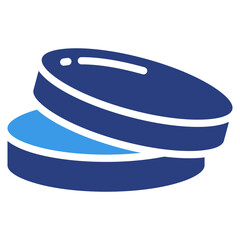 Petri Dish  Icon Element For Design