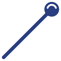 Stirring Rod  Icon Element For Design
