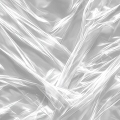 Obraz premium Abstract white lines creating a dynamic pattern with soft light and shadow interplay design art form