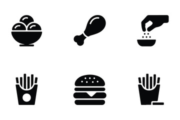 fast food icons