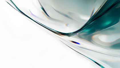 abstract background with blue liquid