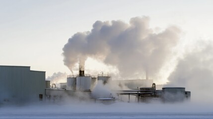 Fototapeta premium smoke from the chimney