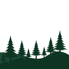 Obraz premium Forest Tree Landscape