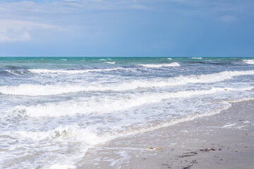 Djerba's beach backgroud photo, seascape