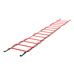 Red Emergency Escape Ladder: Safety Equipment for Fire & Rescue