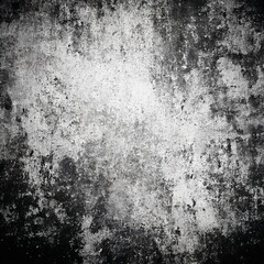 Fototapeta premium A heavily textured surface with a blend of white and dark gray colors creating a distressed look overall