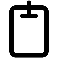 clipboard icon for business, website, application, printing, document, poster design, etc