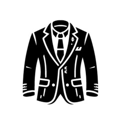 Trendy Zipper Jacket Vector Illustration
